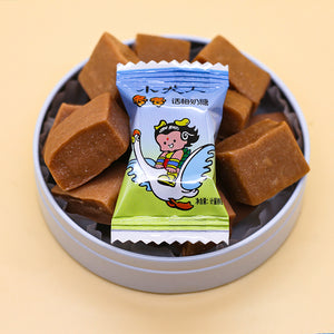 80 grams of plum-flavored milk candy